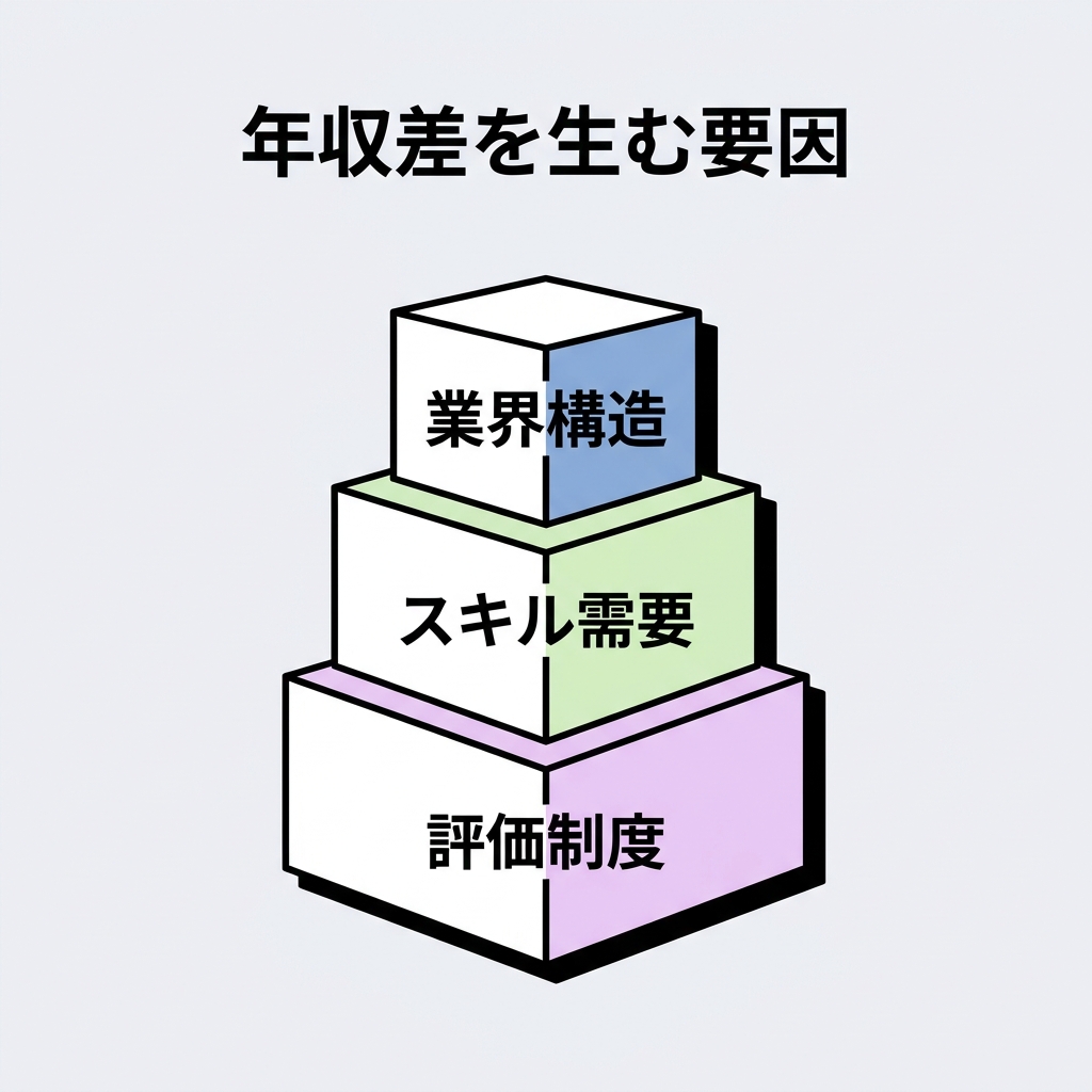 年収の差を生む本質的な要因